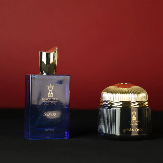 ماجيكال بوكس من بلاك عود | مجموعة هدايا فاخرة تضم عطر + بخور