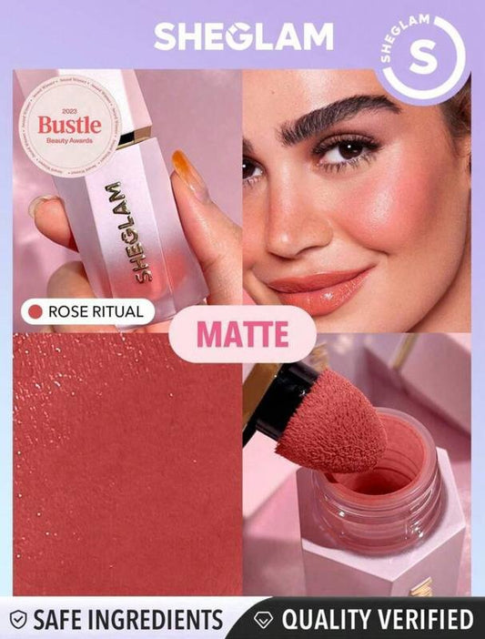 SHEGLAM Color Bloom Liquid Blush Matte