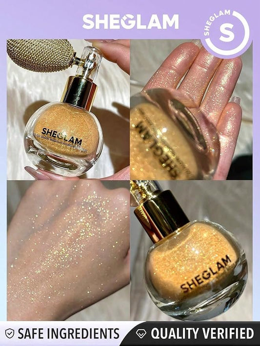 SHEGLAM Go Go Glow Highlight Mist-Gold