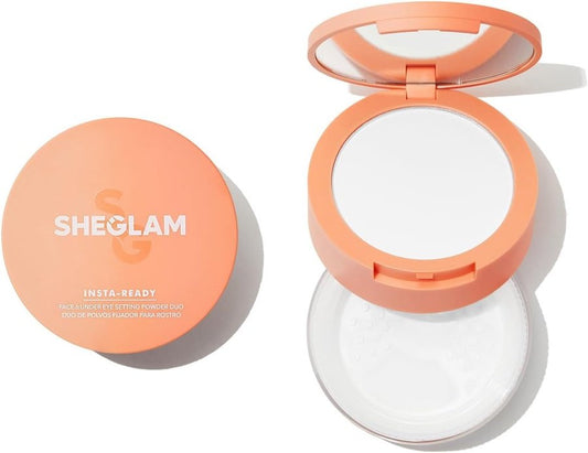 SHEGLAM Insta-Ready Face & Under Eye Setting Powder | 2 in 1