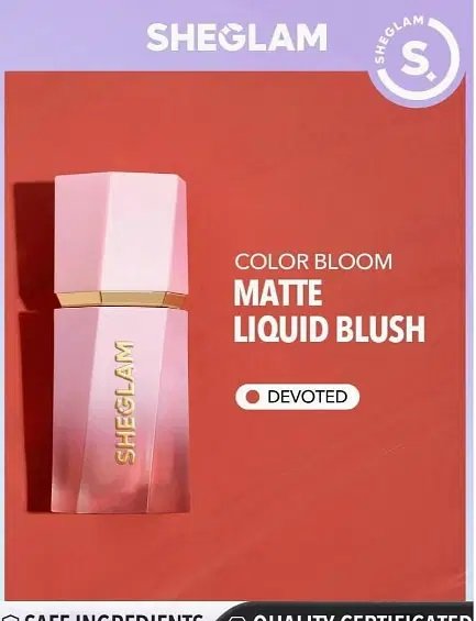 SHEGLAM Color Bloom Liquid Blush Matte
