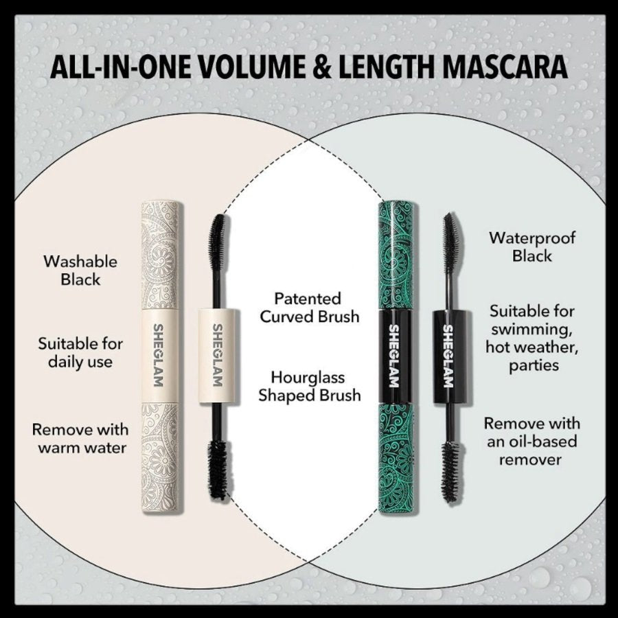 SHEGLAM 2-in-1 Mascara