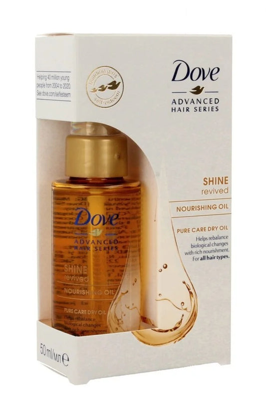 زيت دوف المتطور لإحياء اللمعان 50 مل – Shine Revived Nourishing Oil