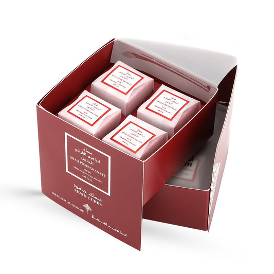 مكعبات مسك عبق الرمان من ابراق - 8 قطع